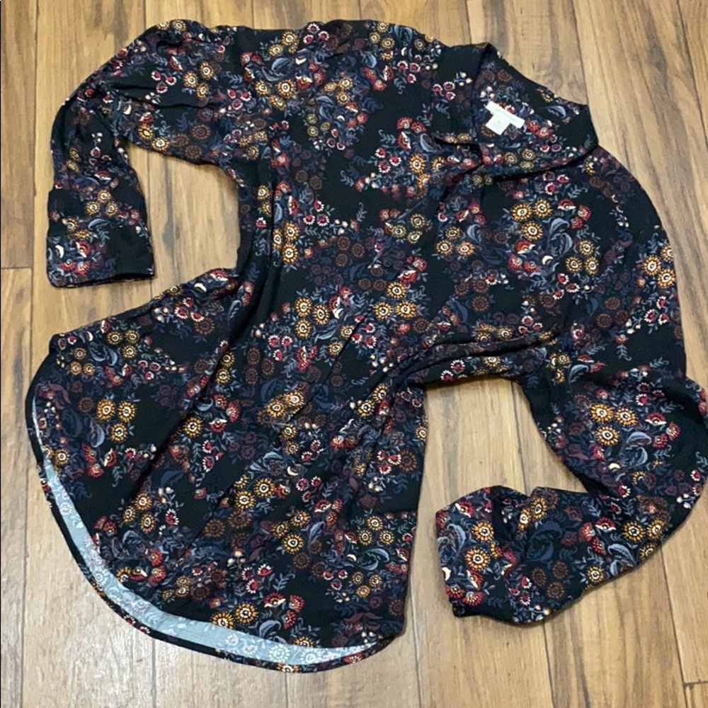 WESTBOUND Black Printed Button Down Shirt